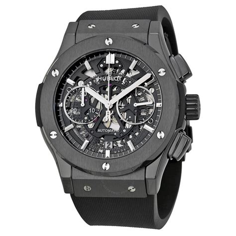 hublot skeleton chrono|hublot black magic.